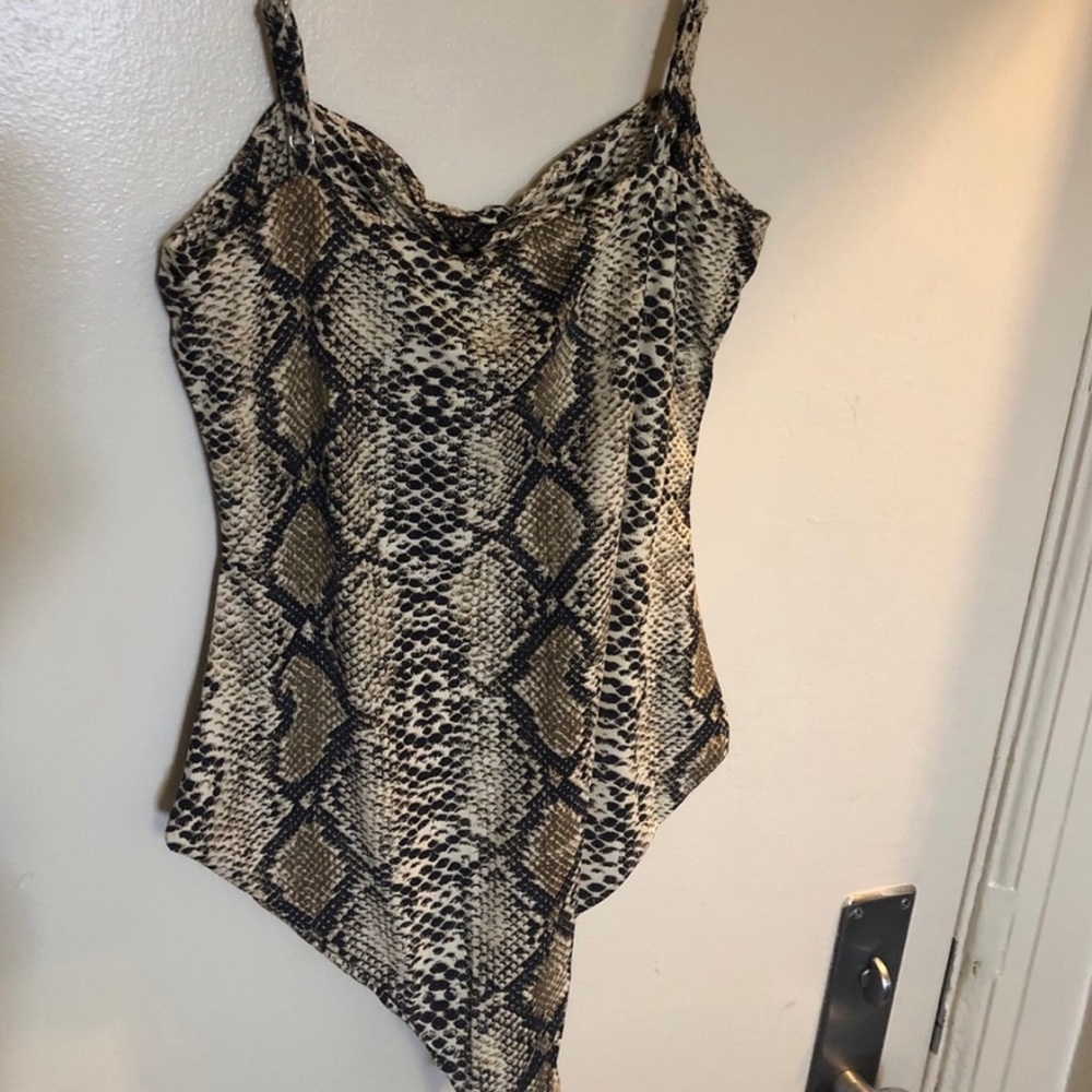 Princess Polly Snakeskin Body Suit - Picture 4 of 4